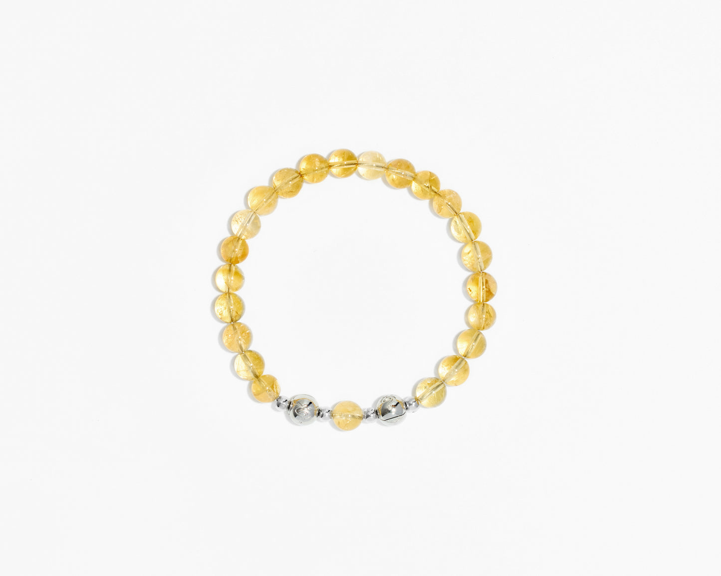 黃水晶素串|磁扣設計