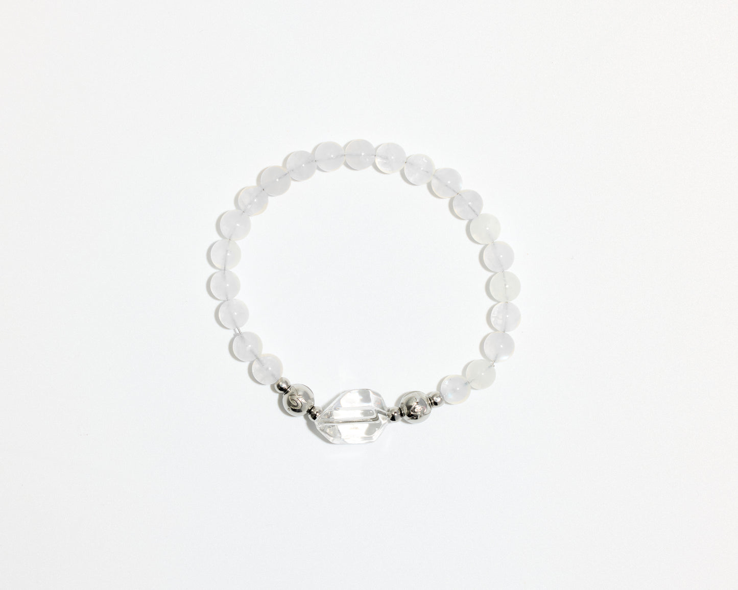 RLUNG（風）｜白水晶x藍月光 ｜磁扣設計