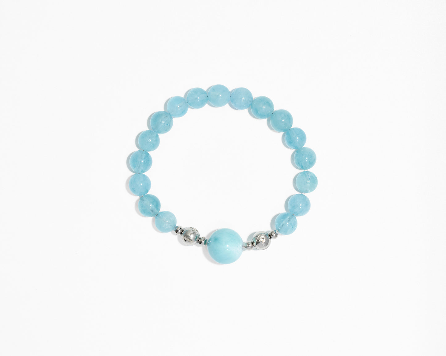 NAMKHA 天空｜海紋石x海藍寶 ｜磁扣設計