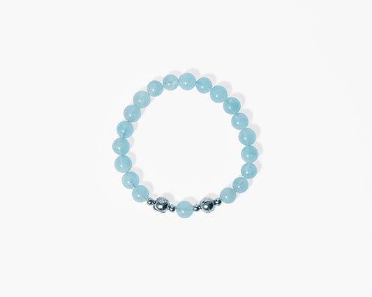 海藍寶素串 ｜磁扣設計